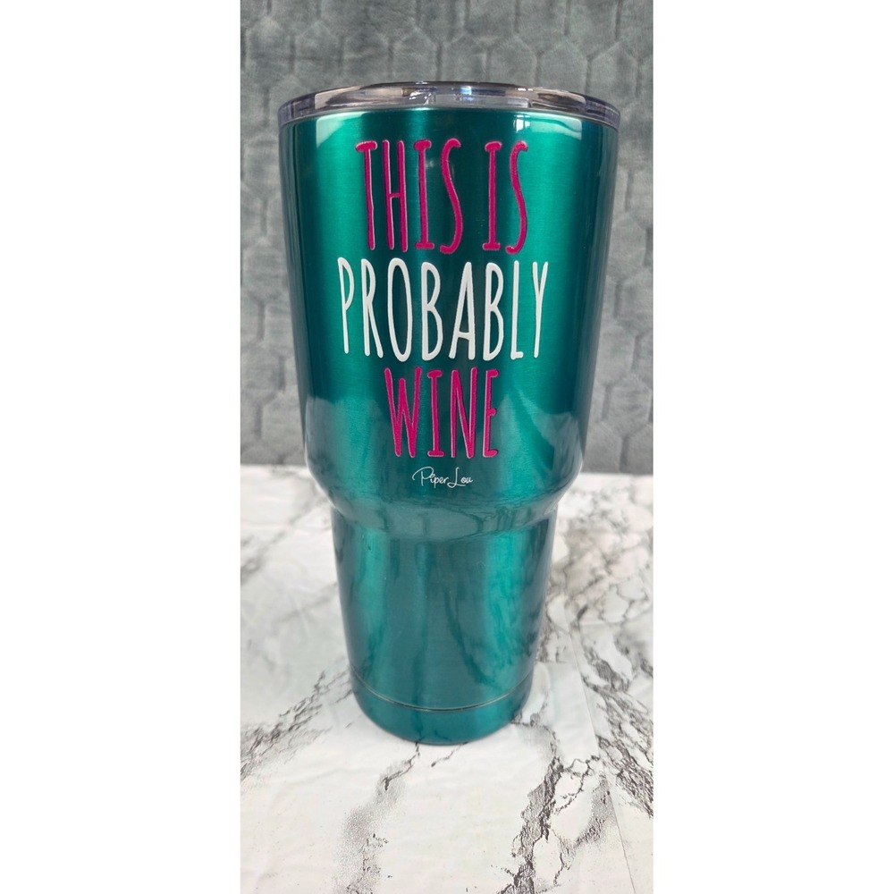 This Is Probably Wine Painted Polar‎ Camel 32oz